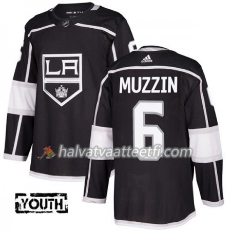 Miesten NHL Los Angeles Kings Pelipaita Jake Muzzin 6 Adidas 2017-2018 Musta Authentic